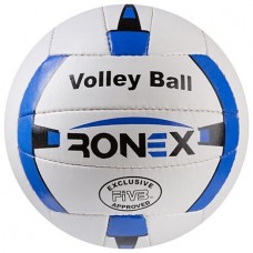 М'яч волейбольний Ronex Orignal Grippy №5, синій-білий, код: RXV-2B-WS