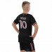 Форма футбольна дитяча Inter Miami Messi 10 гостьова 2024, розмір 30, зріст 150-160, чорний-рожевий, код: CO-3642_30