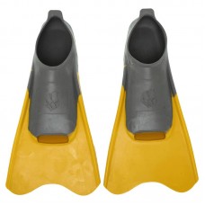 Ласти для тренувань в басейні короткі із закритою п'ятою MadWave розмір 30-33, жовтий, код: M074606106W_30-33Y Ласти для тренувань в басейні короткі із закритою п'ятою MadWave розмір 30-33, жовтий, код: M074606106W_30-33Y