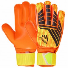 Рукавички воротарські PlayGame із захистом пальців Flyden помаранчевий, розмір 9, код: FB-911_9OR