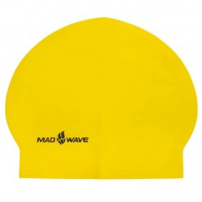 Шапочка для плавання MadWave Solid жовтий, код: M056501_Y