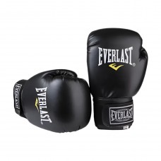 Рукавички для боксу Everlast 10 унцій, чорнмй, код: EF-0370-10 Рукавички для боксу Everlast 10 унцій, чорнмй, код: EF-0370-10