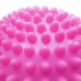 Масажна півсфера SNS «Їжачок» YJ-D2-rose red d=150мм, фуксія, код: 12551-SNS