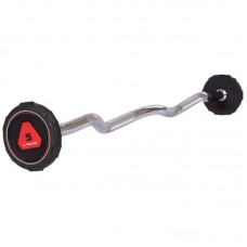 Штанга фіксована вигнута поліуретанова Li Nuo довжина-106см 5кг, код: TA-3623-5-S52 Штанга фіксована вигнута поліуретанова Li Nuo довжина-106см 5кг, код: TA-3623-5-S52
