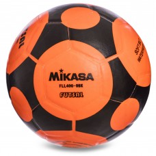 М"яч для футзалу Mikasa помаранчевий-чорний, код: FLL400_ORBK