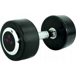 Прогумована тренувальна гантель Spartan 1х30 кг, код: M-12728267-IN