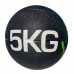 Медбол Hand з відскоком 5 кг, чорний, код: 12904-SNS