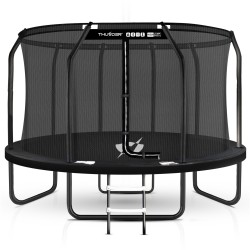 Батут Thunder Inside Elite з внутрішньою сіткою 16 футів 488 чорний, код: Inside-Elite-16FT-BLACK-IN