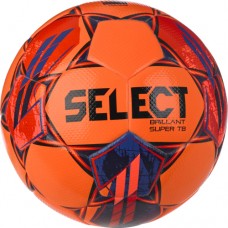 М"яч футбольний Select Brillant Super TB (FIFA Quality Pro Approved) №5, помаранчевий-червоний, код: 5703543317035