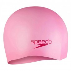 Шапка для плавання дитяча Speedo Plain Moud Silc Cap Ju рожевий, код: 5059937427515