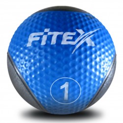 Медбол Fitex 1 кг, синій, код: MD1240-1 Медбол Fitex 1 кг, синій, код: MD1240-1