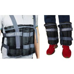 Обтяжувачі для ніг та рук EasyFit набірні жилет 0,5-5 кг (пара), код: EF-AWTS-550-EF