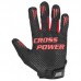 Рукавички для кросфіту з довгим пальцем Power System Cross Power M Black/Red, код: PS-2860_M_Black-red