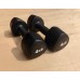 Гантелі з уретановим покриттям 4 кг Generation Fitness FF51D6C-4kg 2х4 кг, чорний, код: 523017-AX