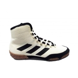 Взуття для боротьби (борцівки) Adidas Tech FaII 2, розмір 44,5 UK 11 (29,5 см), чорний-білий, код: 15544-596