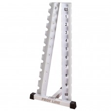 Стійка під гантелі (0,5 - 10 кг) InterAtletik Gym 650х430х1276 мм, код: ST403.1 Стійка під гантелі (0,5 - 10 кг) InterAtletik Gym 650х430х1276 мм, код: ST403.1