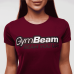 Футболка жіноча GymBeam Clothing Beam L, бордовый, код: 221714-GB