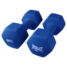 Гантелі Everlast сірий 2х9 кг, код: 80024/9-WS
