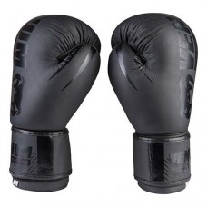 Боксерські рукавички Venum TrainingCamp, матова шкіра, 10oz, чорний, код: VM3215/10BK-WS