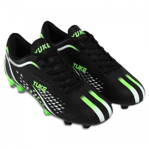 Бутси футбольні Aikesa розмір 44, чорний-салатовий, код: 6005-40-45_44BKLG