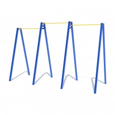 Турнік потрійний посилений Brustyle 3840х1580х2500 мм, код: DIO610.2 Турнік потрійний посилений Brustyle 3840х1580х2500 мм, код: DIO610.2