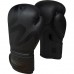 Боксерські рукавиці RDX F15 Noir Matte 14 унцій, чорний, код: BGR-F15MB-14oz