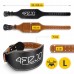 Пояс для важкої атлетики 4Fizjo шкіряний, розмір L, чорний, код: P-5905973404310