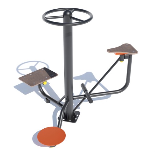 Вуличний тренажер Brustyle "Твістер / Поперек круговий / Рівнавага", код: BS113.5