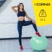 М"яч для фітнесу (фітбол) Cornix Anti-Burst 55 см, м”ятний, код: XR-0360