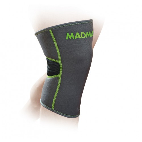 Наколінник MadMax MFA-294 Zahoprene Knee Support Dark Grey/Green L, код: MFA-294_L