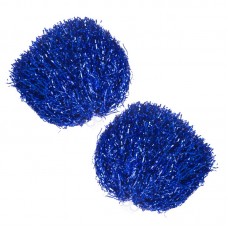 Помпоны для черлидинга и танцев FitGo Pom-Poms 280 мм синий 1 шт, код: C-1682_BL-S52