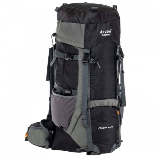 Рюкзак туристичний Deuter 80+10л з каркасною спинкою, чорний, код: G80-10_BK