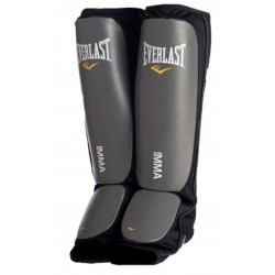 Захист ніг Everlast MMA Sparring Shin Guards L/XL, чорний-сірий, код: 009283545437