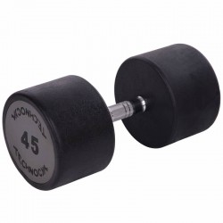 Гантель цільна професійна TechnoGym 1х45кг, код: LN-1254-45-S52