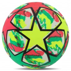 М'яч гумовий PlayGame Star 23см, різнокольоровий, код: FB-8572-S52