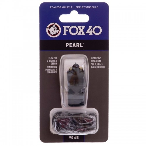 Свисток суддівський Fox40 Pearl чорний, код: FOX40-PEARL_BK