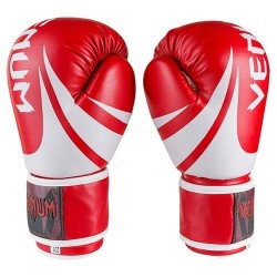 Боксерські рукавички Venum, 14oz червоний., Код: VM2145-14R-WS