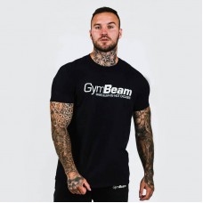 Футболка чоловіча GymBeam Clothing Make Muscles S, чорний, код: 1172325-GB