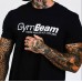 Футболка чоловіча GymBeam Clothing Make Muscles S, чорний, код: 1172325-GB