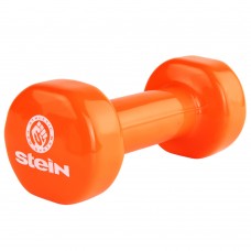 Гантель вінілова Stein 2.5 кг помаранчева, код: LKDB-504A-2.5