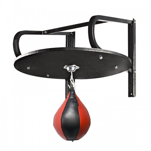 Навчальна боксерська груша Master з настінним кріпленням, чорний-червоний, код: 8592833004239-IN Навчальна боксерська груша Master з настінним кріпленням, чорний-червоний, код: 8592833004239-IN