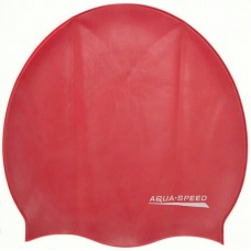 Шапка для плавання Aqua Speed Mono червоний, код: 5908217662057