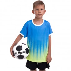 Форма футбольна дитяча PlayGame Lingo S, рост 155-160, синій-чорний, код: LD-M3202B_SBLBK
