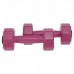 Гантелі для фітнесу пластикові Champion 2х2кг, рожевий, код: TA-9820-2_P Гантелі для фітнесу пластикові Champion 2х2кг, рожевий, код: TA-9820-2_P
