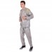 Костюм для схуднення FitGo Sauna Suit XL (52-54) сірий, код: ST-2122_XLGR