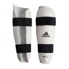 Захист гомілки для тхеквондо Adidas з ліцензією WT, розмір M, білий, код: 15560-915