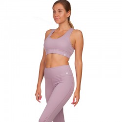 Комплект спортивний жіночий (лосини та топ) V&X L, 46-48, пурпурний, код: WX1177-QK1176_LV