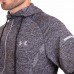 Кофта спортивна на блискавці з капюшоном Under Armour 2XL, зріст 180-185, світло-сірий, код: CO-1831_2XLLGR