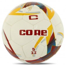 М"яч футбольний Core Galaxy №5 PU, білий-жовтий, код: FB-8461_Y
