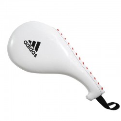 Одинарна ракетка Adidas Shadow Single Target Mitt, розмір L, білий, код: 15559-934